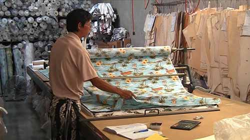 夏威夷衬衫/裙子的制造过程