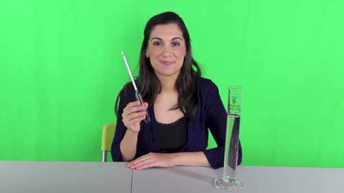 用密度计测定酒精度