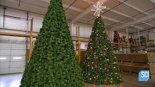 人造圣诞树制造全过程