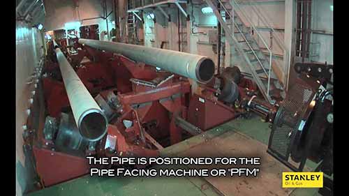 建造近海输油管道