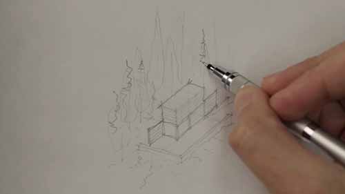 建筑素描——技术及实战要点