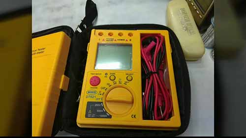 4芯电缆测试过程