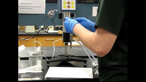 测定非牛顿流体的粘度