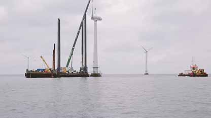 关闭世界上第一个海上风电场