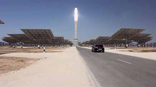 集中太阳能板的安全使用