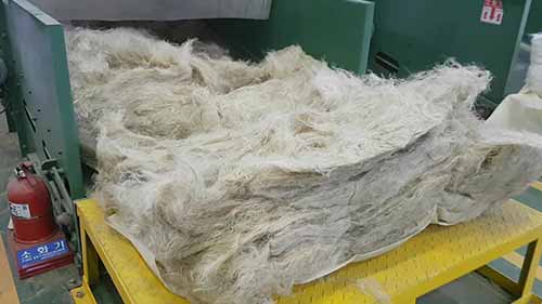 天然纤维非织造布生产工艺