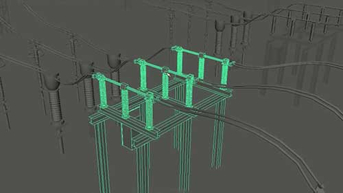 发电厂的开关场