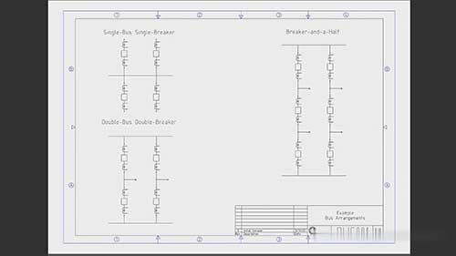 变电站母线布置