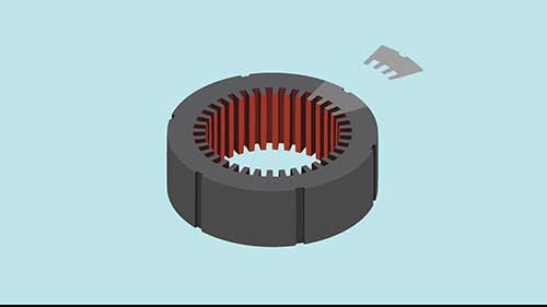 发电机定子铁芯检测