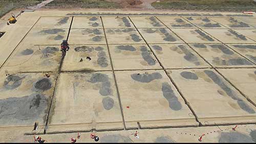 建造变电站的过程