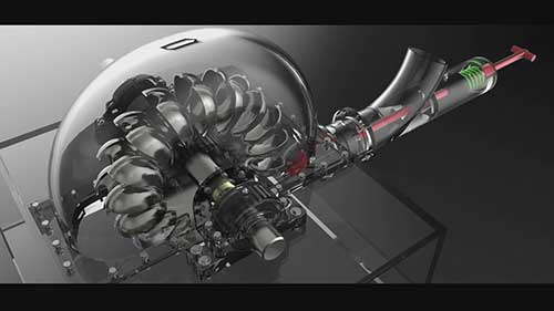 微型水轮发电机