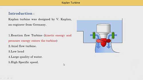 卡普兰式水轮机的结构和原理