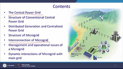 比较微电网与传统电力系统