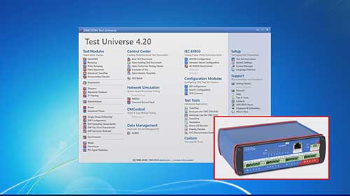 变电站报文传输设置