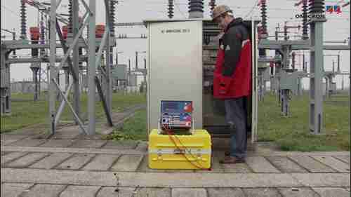 使用CIBANO 500系统测试断路器