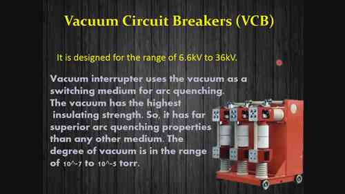 高压断路器的种类
