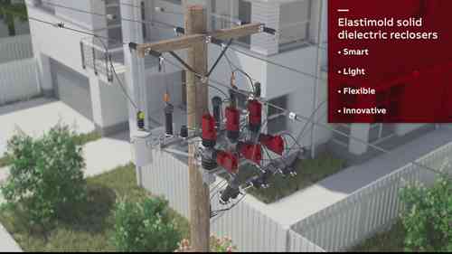 干式绝缘重合闸的结构