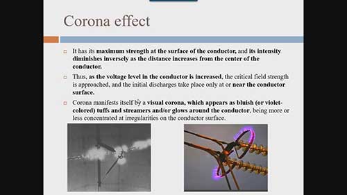输电线路中的电晕效应