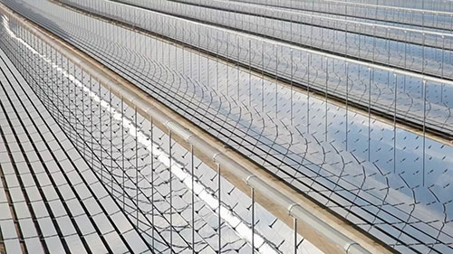 走进菲涅耳式光热电站