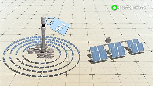 迪拜光热光伏综合发电站