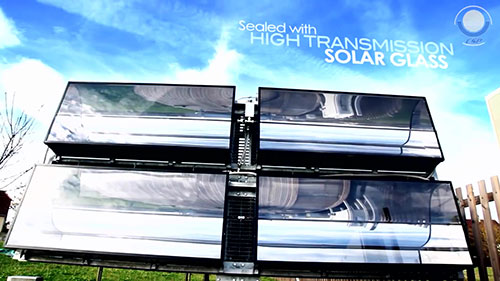 一种小型太阳能集热器