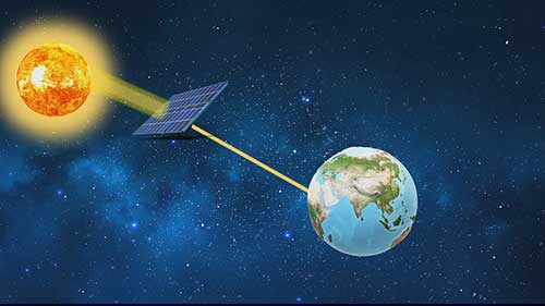 太空太阳能电池板