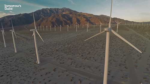 建造世界上最高的风力涡轮机