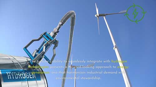 氢动力燃气轮机