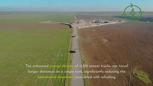 戴姆勒的氢动力卡车