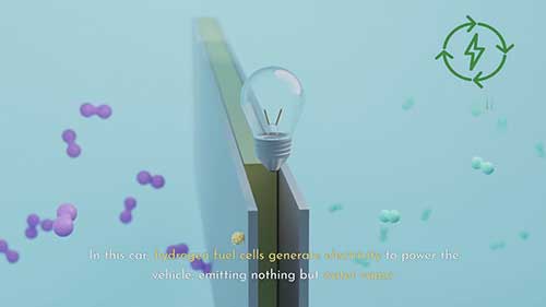 丰田皇冠氢动力轿车