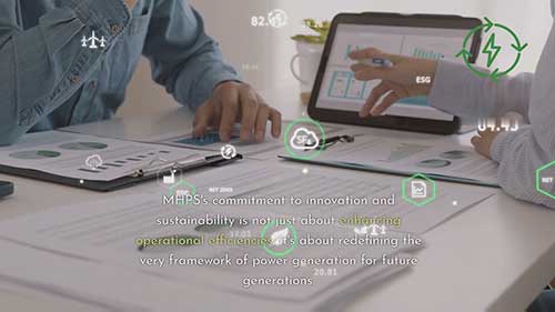 三菱日立的氢动力轮机