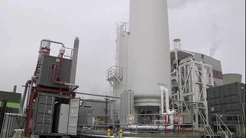 液态空气储能试验工厂