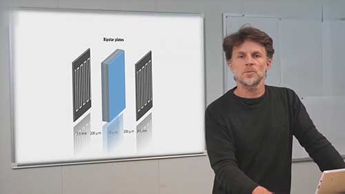 质子交换膜燃料电池的堆叠方式