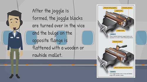 飞机钣金件：安装榫架