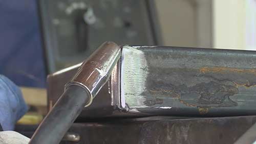 Mig焊接45度斜接方管