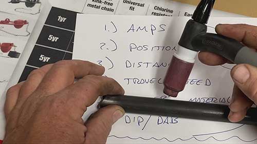 飞机薄壁的TIG焊接方法 1