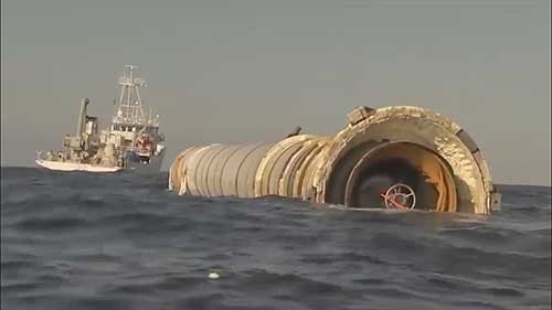 回收航天飞机的助推器