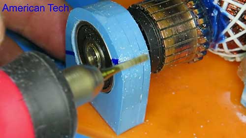 制作大功率的直流电机