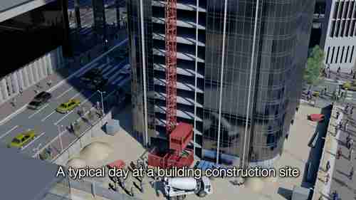 奥的斯SkyBuild施工电梯系统