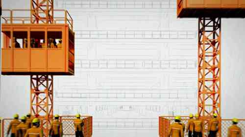 迅达公司越层电梯