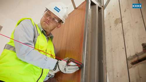安装KONE NanoSpace™型电梯