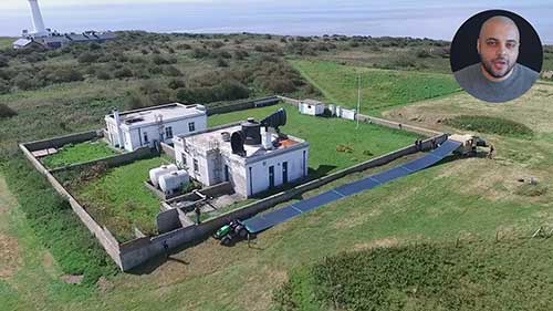 2分钟建好的太阳能发电厂