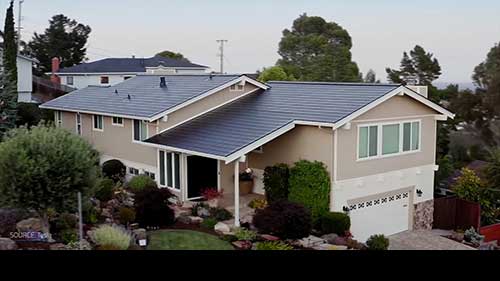 特斯拉公司的太阳能屋顶