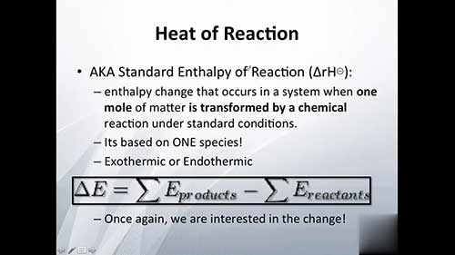 化工热力学11：反应热
