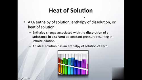 化工热力学12：溶解热