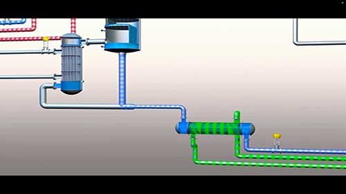 精馏塔结构展示