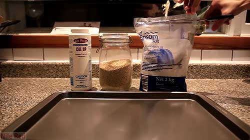 制备干燥剂硫酸镁