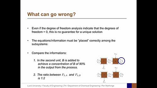 工艺计算6多单元过程计算