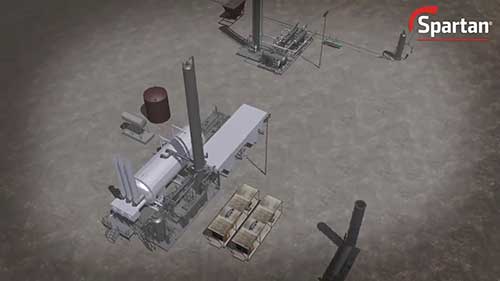 天然气胺法脱硫装置