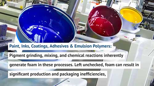 消泡剂的应用与工作原理